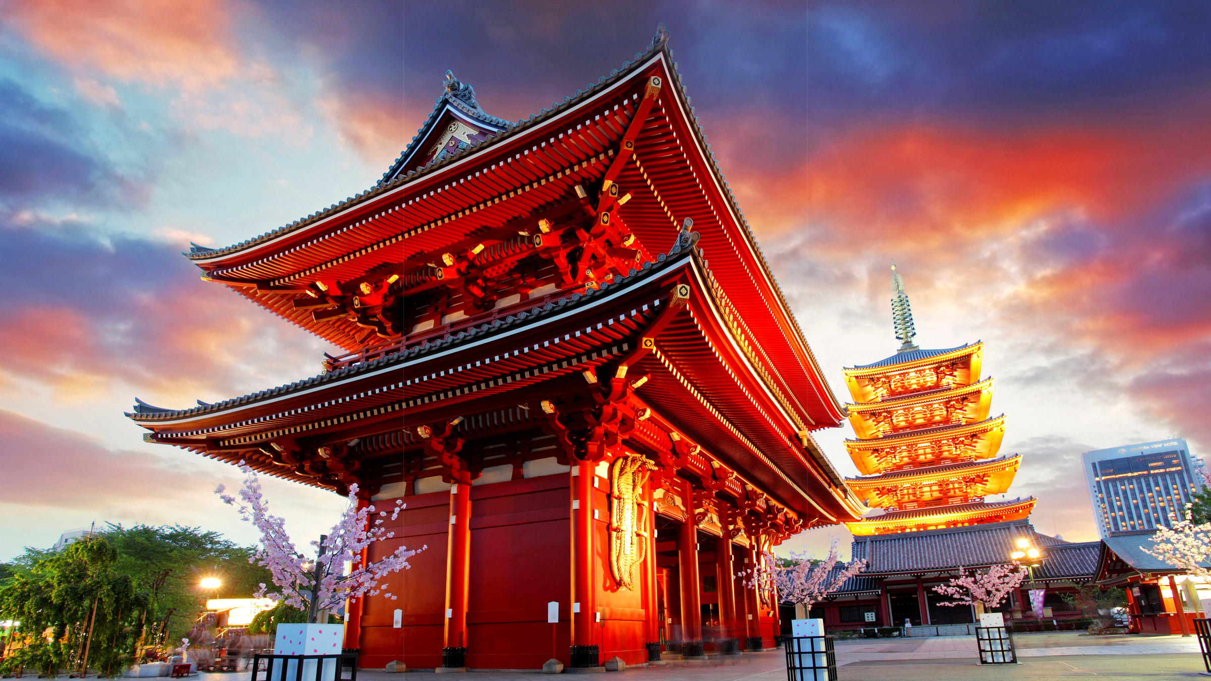 6- معبد سنسو-جی(Senso-ji)   مشهور ترین معبد توکیو