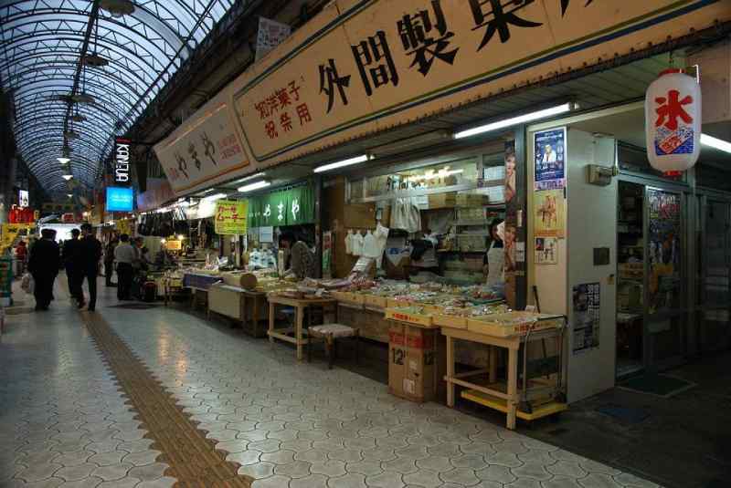بازار محلی در ژاپن