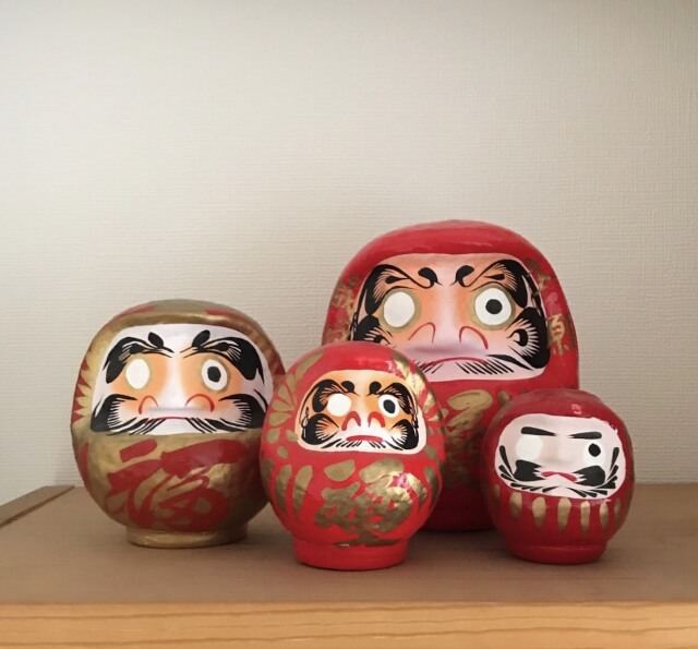 4-عروسک‌های داروما نماد خوش شانی از سوغات ژاپن